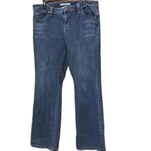 Vintage 2005 Womens Jeans by Tommy Hilfiger Med Wash Low Rise Sz 16